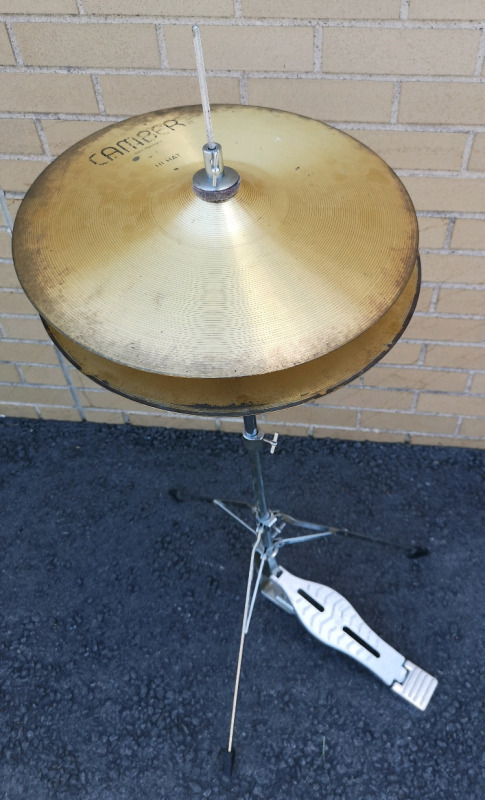 Camber 14" Hi-Hat with Stand for Drum Kit . Tested Working