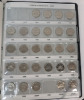 1924 - 2012 Canadian Five Cent Nickel Lot . - 5