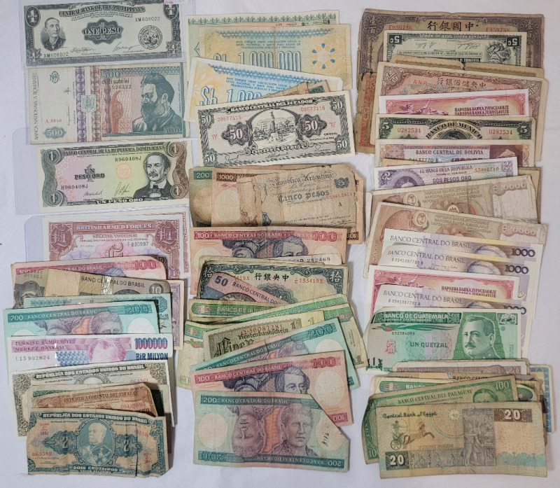 World Bank Notes & Currency . Brazil , Philippines , Romania , Ecuador , Bolivia , Germany , Peru plus more