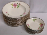21 Vintage Swinnertons Luxor Vellum Bowls - Made in England