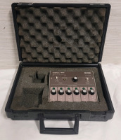 TENS EHM Codetron Model 902A Transcutaneous Electrical Nerve Stimulator Box w/Case . Requires 12vdc Cord . Untested