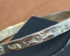 TAXCO Mexico Bangle Eagle Head Sterling Fish Etched - 2