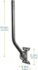 New Philips Universal Adjustable TV Antenna Mount. Steel J-Mount Style. No Hardware Included. - 5