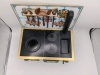 Vintage Schopper Germany Miniature Toy Tin Cook Stove with 10 Accessory Pieces | 9.4" x 5.75" x 10.7" - 4