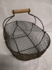 Wired Basket with Handle + Trays - 3