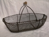 Wired Basket with Handle + Trays - 4