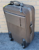 Atlantic Carry-On Luggage with Collapsible Handle on Wheels . Measures 22"×14"×9" . Clean inside and out - 2