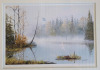 " The Drifter " by Canadian Artist Robert Colebrook Keirstead Signed & Numbered Print , #20/380 . Measures 29 1/4"×22.5" - 2