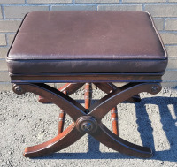 Modern Home Decor Occasional Bench Ottoman . Measures 16"×20" & 18" tall . Minor scuffs or scratches