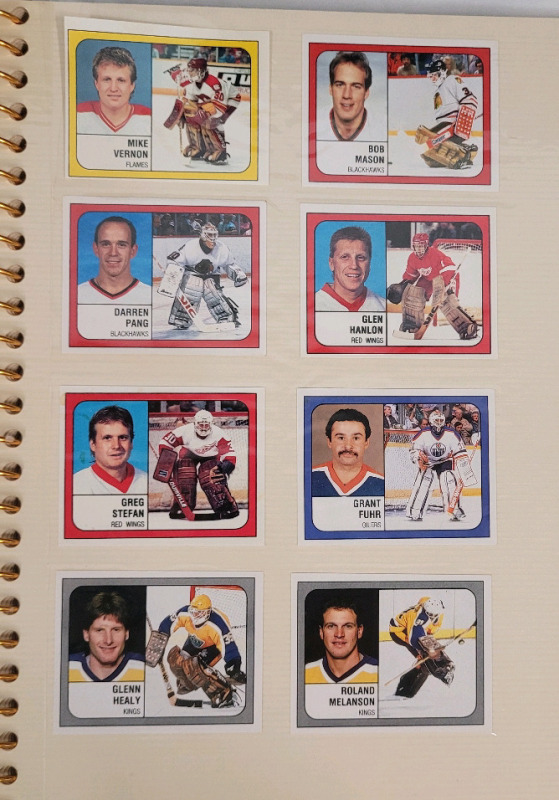 1989 Panini NHL Hockey Stickers , 1988-89 Esso All-Star Cards & 1991 Hank Aaron Hologram