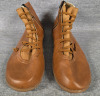 New | Size 11 Mens Zip Up High Cuff Leather Like Boots - 2