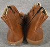 New | Size 11 Mens Zip Up High Cuff Leather Like Boots - 4