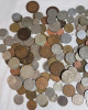 World Coin & Token Lot . Includes 1947 Canadian Silver Dime & 1944 Netherlands Silver Quarter - 3