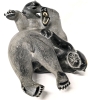 Stunning Large Signed Vintage Soapstone Carving of Man & Husky Fighting a Polar Bear by Pacome Kolaut (Inuit, Iglulik, 1925-1968) | As-Is - 4