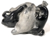 Stunning Large Signed Vintage Soapstone Carving of Man & Husky Fighting a Polar Bear by Pacome Kolaut (Inuit, Iglulik, 1925-1968) | As-Is - 7