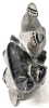 Stunning Large Signed Vintage Soapstone Carving of Man & Husky Fighting a Polar Bear by Pacome Kolaut (Inuit, Iglulik, 1925-1968) | As-Is - 11