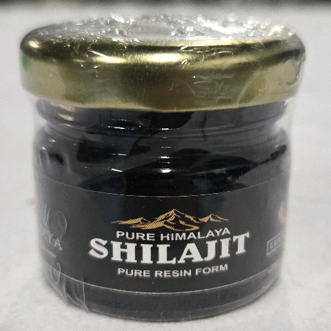 New Sealed | Dr. Navadiya, Pure Himalayan Shilajit Pure Resin Form ( 1.5" Tall Jar )