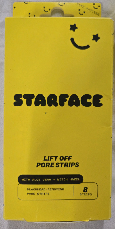 8 New | Starface Lift Off Pore Strips | For Blackhead Removing