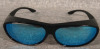 New 6" Blue Tint Sunglasses