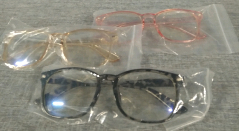 3 New Non-Prescription Glasses