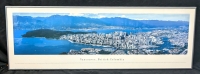 Vintage Extra-Long Framed Panorama of Vancouver, British Columbia by James Blakeway | 40" Long x 13.75" Tall