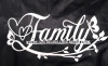 New 17" Family Metal Sign