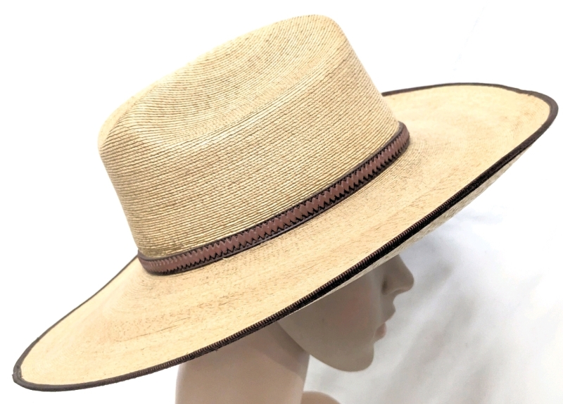 Fantastic Sun Body Hats Texas Palm Leaf Hat | 4" Band, Approx 21" Circumference | Retails for $80 - $100+