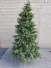 7 Ft Tall 3 Tier Christmas Tree With Built In Lights/ Pre Lit* Tested & Working *