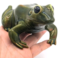 Adorable Vintage Ceramic Frog | 3" Tall