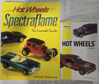 2 New Hot Wheels Books | Hotwheels Spectraflame; The Essential Guide Paperback Edition * Retails For $385.44 * & Warmans Hotwheels Compnion Guide To Buying & Selling Hotwheels 2nd Edition Paperback Copy