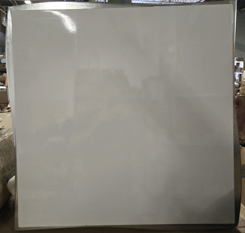 2' x 2' White Table Top With Metal Accents | Model # M002