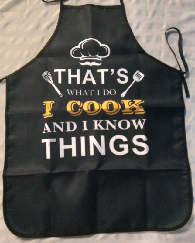 New 32" That's What I Do I Cook And I Know Things" Apron