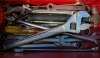 Large Toolbox with Assorted Tools. Toolbox Measures 9" by 10" by 21" Long. - 3