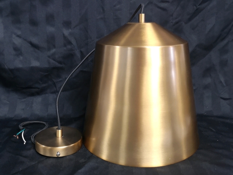 Modern Pendant Light 12.5" Diameter & 13" tall