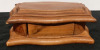 Vintage Carved Wooden Jewellery Box + 2 Small Wooden Boxes - 4