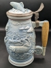 Vintage Avon Handcrafted Fishing Stein | 8.25" Tall - 3