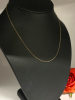 Stamped 10K Yellow Gold 15’’ Chain - 3