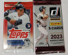 2021 - 2023 Topps , Upper Deck , Panini Baseball, Hockey & Basketball Trading Card Sealed Wax Packs - 4 Packs - 2