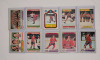 1977 - 1981 O Pee Chee NHL Hockey Trading Card Singles . 38 Cards All in Top Loaders . - 4