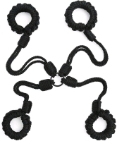 [Adults Only] New Natural Imitation Hemp Rope Handcuffs Set