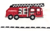 New Twin Size | Authentic Kids 100% Microfiber Sheet Set with Embroidered Firetrucks - 3