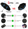 New | Repel Windproof Travel Umbrella | Light Weight Auto Open/Close Durable Folding Wind Resistant Compact Umbrella - 2