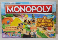 New , Sealed - Monopoly Animal Crossing Edition .