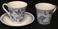 Vintage Figgio Norway Lotte Cups & Saucer