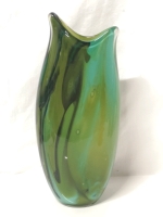 Gorgeous Art Glass Vase - 10.25" Tall