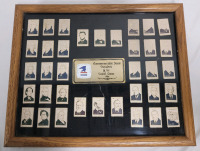 1986 Presidents of the United States Commemorative Issue Stamp Pins in Frame , Complete Set