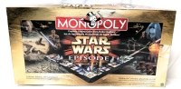 Vintage Monopoly Star Wars Episode I Collector's Edition