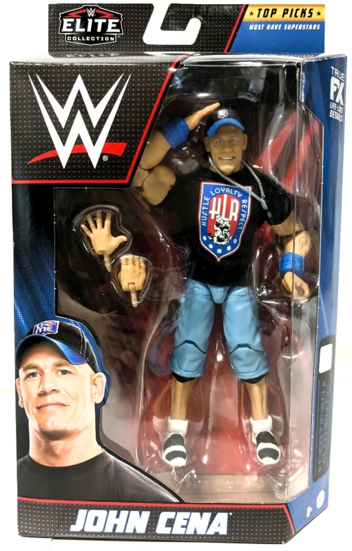 New WWE Elite Collection stop Picks John Cena Action Figure | 7" Tall