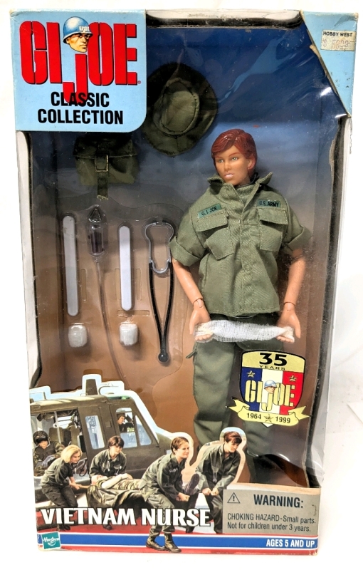 Vintage 1999 GI JOE Classic Collection : Vietnam Nurse | NRFB