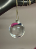 Rock Crystal Sphere Pendant on Chain - 5